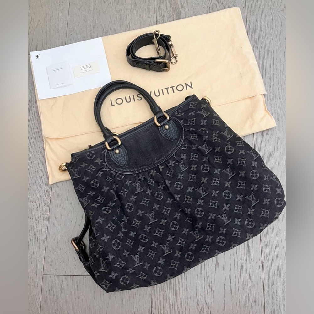 Louis Vuitton Monogram Denim Neo Cabby GM